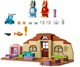 LEGO® Bluey 11221 - Rozsdás és Bluey a suliban