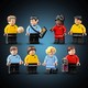 LEGO® ICONS 11385 - Star Trek: U.S.S. Enterprise NCC-1701™ parancsnoki híd