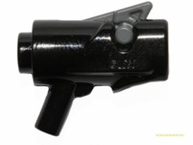 Fekete Minifig gépfegyver(hátrahúzva lő)