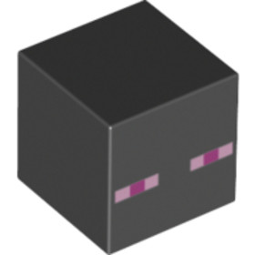 Fekete Enderman fej