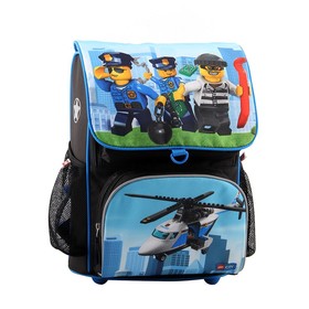 LEGO City Redőrségi Helikopter Optimo Iskolatáska,  2 db-os szett