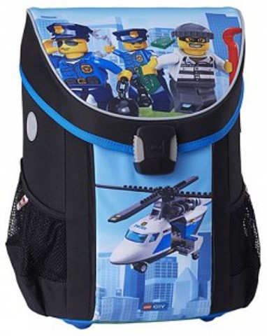 LEGO® Seasonal 20043-1835 - LEGO City Rendőrségi helikopter könnyű hátizsák