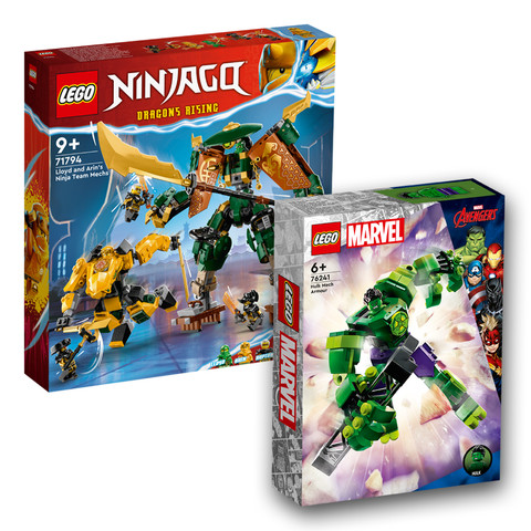 LEGO® NINJAGO® 202306BUNDLE09 - LEGO® NINJAGO® + SUPER HEROES csomag