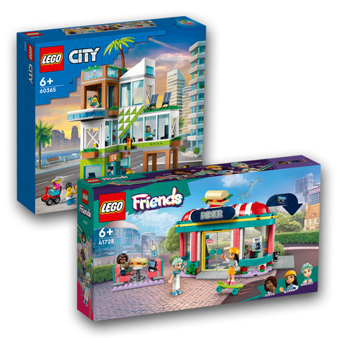 LEGO® City 202306BUNDLE10 - LEGO® CITY + FRIENDS csomag