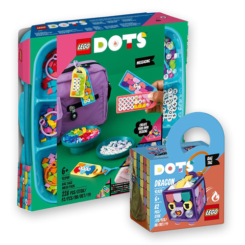 LEGO® DOTS 202312 - LEGO® DOTS kreatív csomag - Táskadíszek