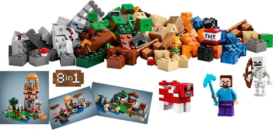 LEGO® Minecraft™ 21116 - Minecraft-Crafting láda