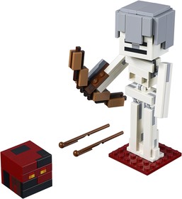 Minecraft BigFig Csontváz magmakockával