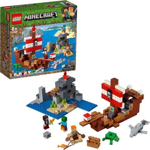 LEGO® Minecraft™ 21152 - A kalózhajós kaland