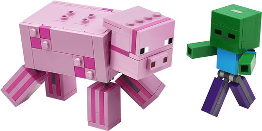 LEGO® Minecraft™ 21157 - BigFig malac Zombibabával