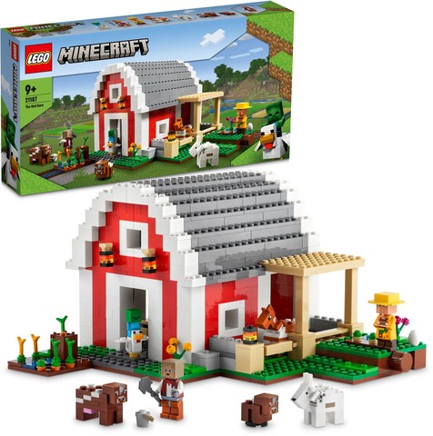 LEGO® Minecraft™ 21187 - A piros pajta