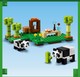 LEGO® Minecraft™ 21245 - A pandamenedék