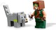 LEGO® Minecraft™ 21261 - A farkas erődítmény