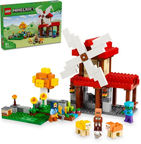 LEGO® Minecraft™ 21262 - A szélmalom farm