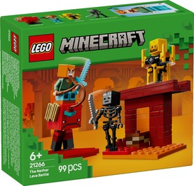 LEGO® Minecraft™ 21266 - Csata az alvilági lávatónál