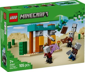 LEGO® Minecraft™ 21267 - Illagerek őrjárata a sivatagban