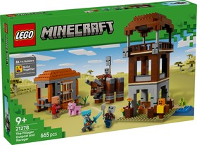 LEGO® Minecraft™ 21278 - A Fosztogató őrtorony és a Romboló