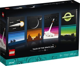 LEGO® Ideas - CUUSOO 21340 - Az űrkorszak meséi