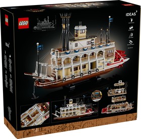 LEGO® Ideas - CUUSOO 21356 - Folyami gőzhajó