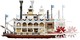 LEGO® Ideas - CUUSOO 21356 - Folyami gőzhajó
