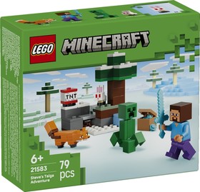 LEGO® Minecraft™ 21583 - Steve tajgai kalandjai