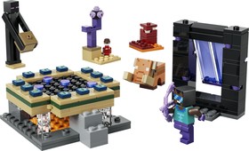 LEGO® Minecraft™ 21584 - Utazás az Alvilág kapujához és a Végportálhoz
