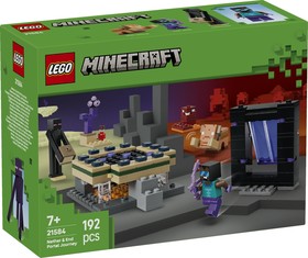 LEGO® Minecraft™ 21584 - Utazás az Alvilág kapujához és a Végportálhoz