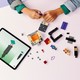 LEGO® Minecraft™ 21584 - Utazás az Alvilág kapujához és a Végportálhoz