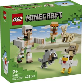 LEGO® Minecraft™ 21592 - Csirkezsoké, támadás a sivatagban