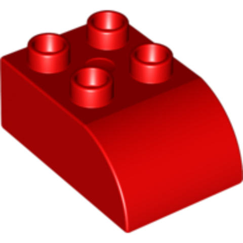 LEGO® Alkatrészek (Pick a Brick) 230221 - Piros 2x3 DUPLO kocka