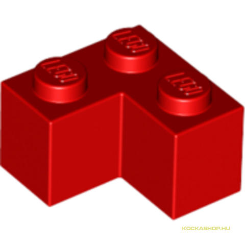 LEGO® Alkatrészek (Pick a Brick) 235721 - Piros 1X2X2 Sarokelem