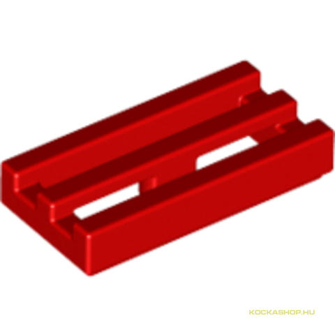 LEGO® Alkatrészek (Pick a Brick) 241221 - Piros 1X2 Radiátor/Grillrács