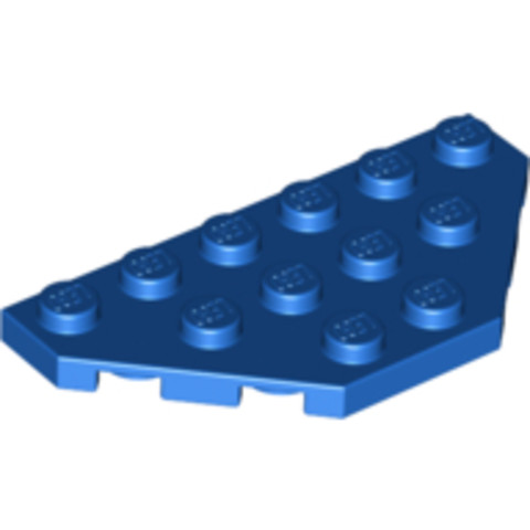 LEGO® Alkatrészek (Pick a Brick) 241923 - Kék 3X6 Lapos Sarokelem