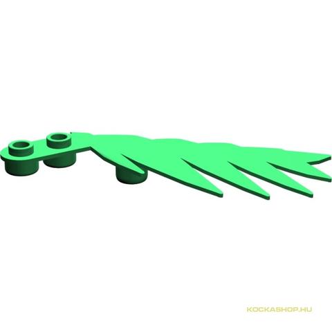 LEGO® Alkatrészek (Pick a Brick) 251806 - Zöld Nagy Pálmaág, 10X5, használt