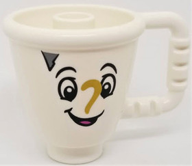 Duplo Figure, Disney Princess, Chip Potts (Duplo Utensil Cup with Stud Inside)