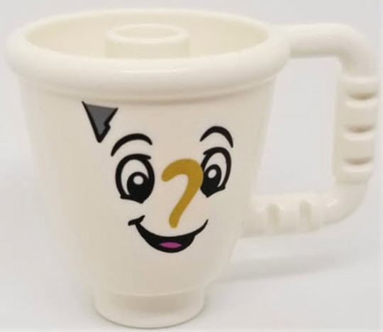 LEGO® DUPLO® 27383pb01 - Duplo Figure, Disney Princess, Chip Potts (Duplo Utensil Cup with Stud Inside)