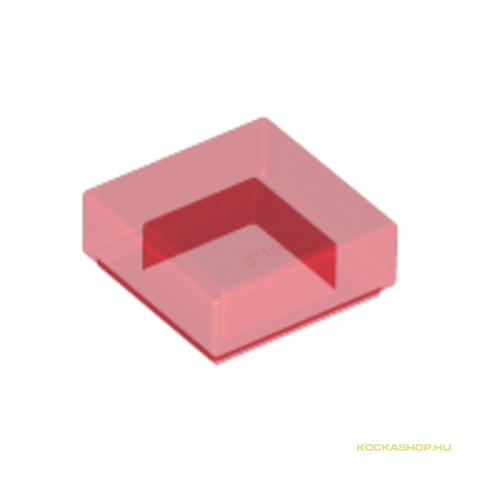 LEGO® Alkatrészek (Pick a Brick) 3003941 - Átlátszó Piros 1X1 Csempe