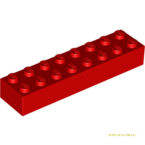 LEGO® Alkatrészek (Pick a Brick) 300721h - Piros 1X2X8 Elem (használt)
