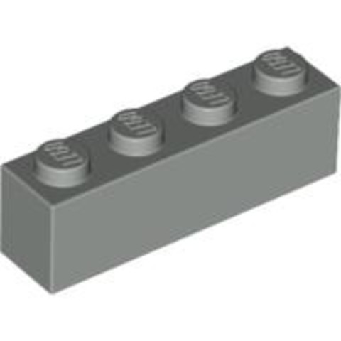 LEGO® Alkatrészek (Pick a Brick) 301002 - Világosszürke 1X1X4 Elem