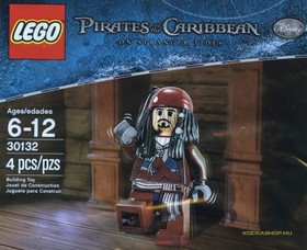 Jack Sparrow Kapitány Voodoo Baba