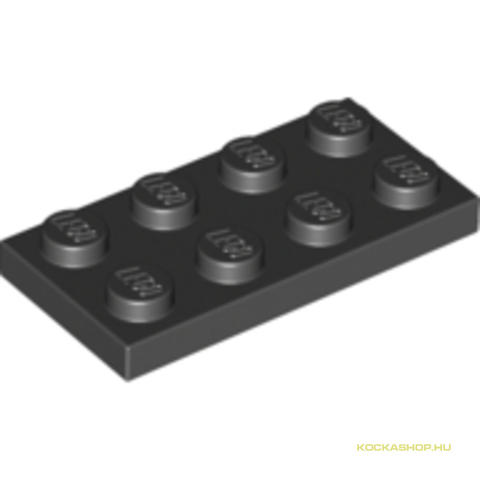 LEGO® Alkatrészek (Pick a Brick) 302026 - Fekete 2X4 Lapos Elem