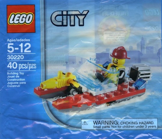 LEGO® City 30220 - Tűzoltó motorcsónak