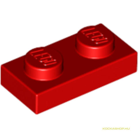LEGO® Alkatrészek (Pick a Brick) 302321 - Piros 1X2 Lapos Elem