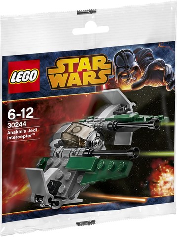 LEGO® Polybag - Mini készletek 30244 - Anakin's Jedi Intercepter polybag