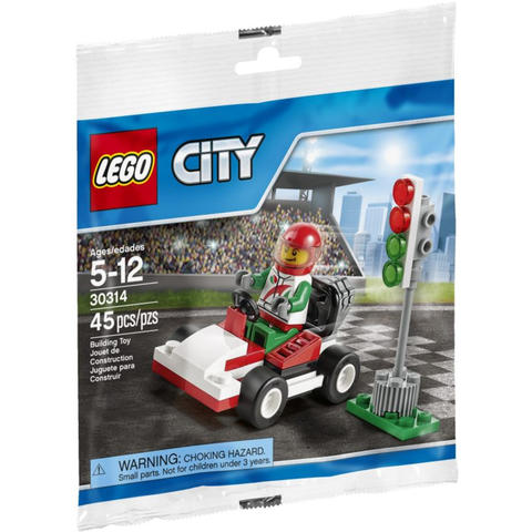 LEGO® City 30314 - Go-Kart versenyautó