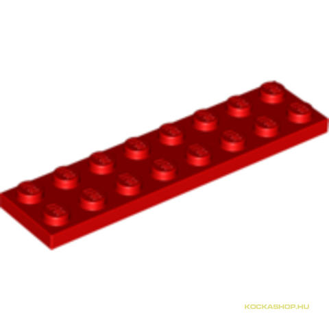 LEGO® Alkatrészek (Pick a Brick) 303421 - Piros 2X8 Lapos Elem