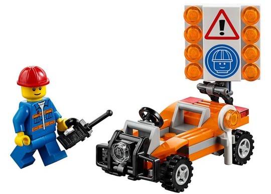 LEGO® City 30357 - Útépítő autó