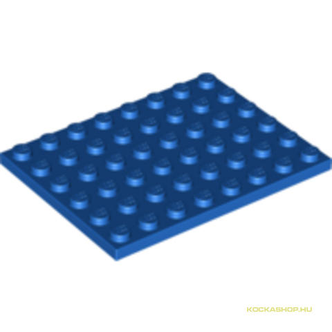 LEGO® Alkatrészek (Pick a Brick) 303623 - Kék 6X8 Lapos Elem