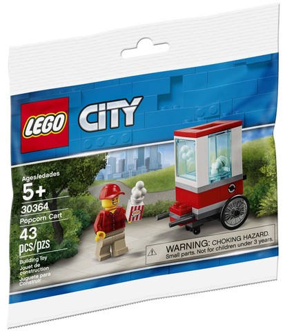LEGO® City 30364 - Pattogatott Kukoricás Kocsi