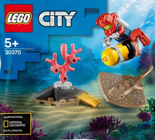 LEGO® Polybag - Mini készletek 30370 - Búvár