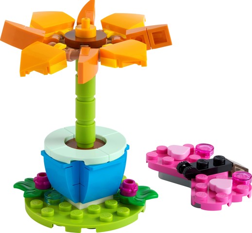 LEGO® Friends 30417 - Kerti virág és pillangó